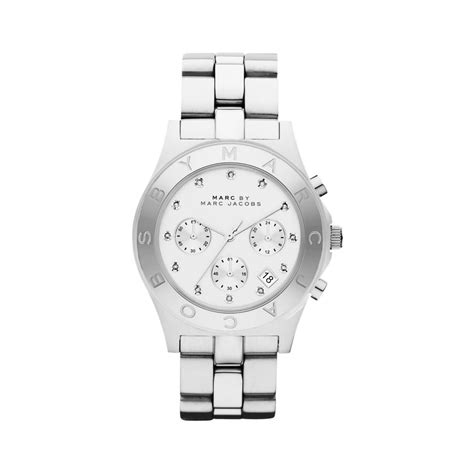 marc jacobs silver watch|marc jacobs female watches.